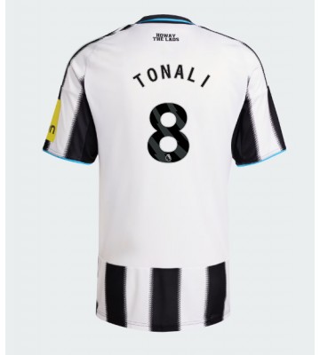 Newcastle United Sandro Tonali #8 Prima Maglia 2025-26 Manica Corta